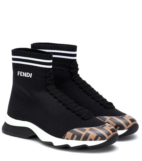 fendi sock sneaker|fendi sock sneakers women's.